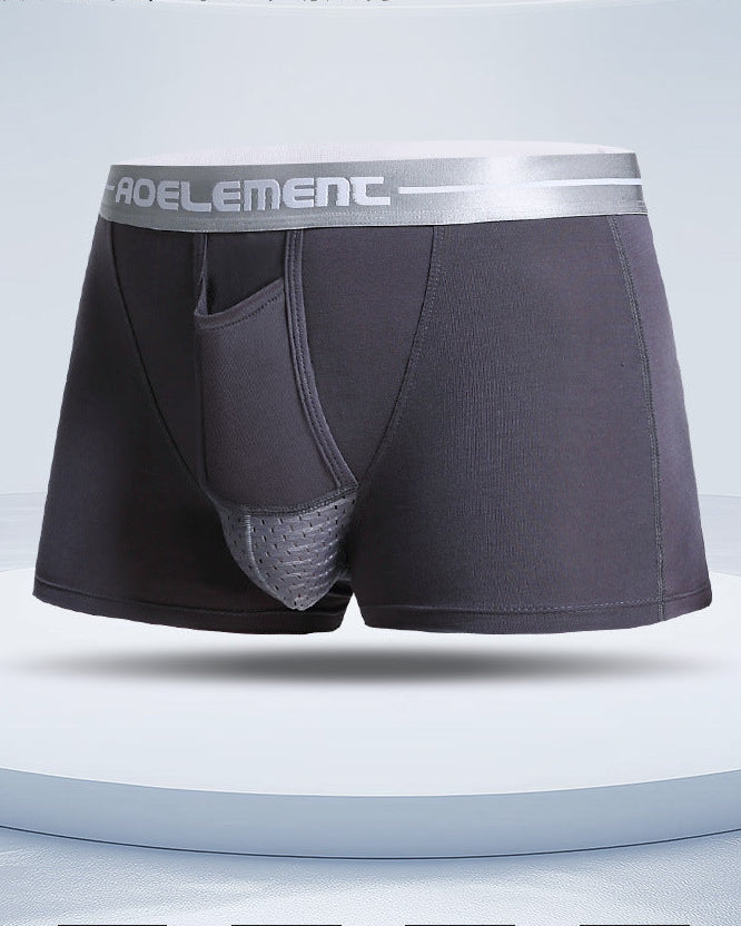 Men's Breathable Performance Boxer Briefs-thumbmail-1