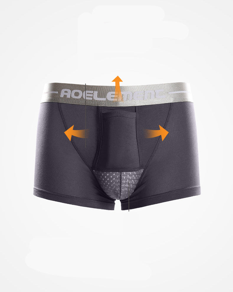 Men's Breathable Performance Boxer Briefs-thumbmail-12