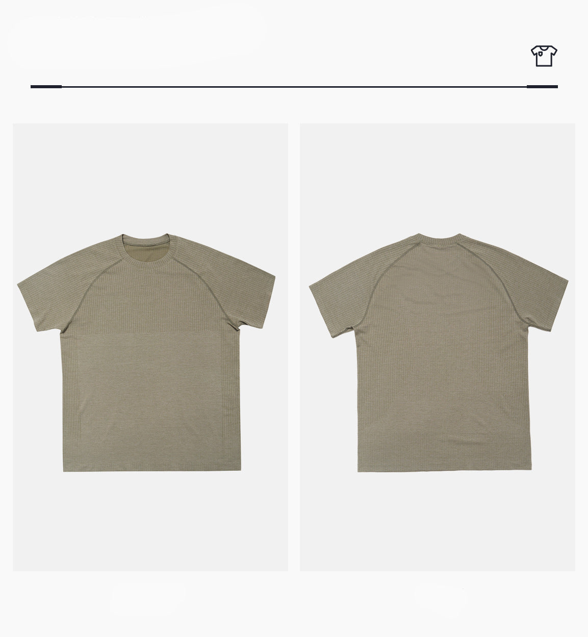 Men's Seamless Short Sleeve Muscle Fit Workout T-Shirt-thumbmail-38