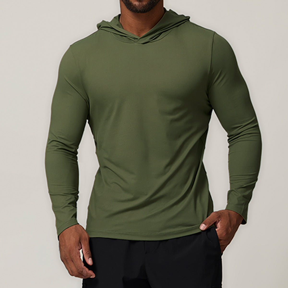 Men's Long Sleeve Quick Dry Performance Hoodie Top-thumbmail-16