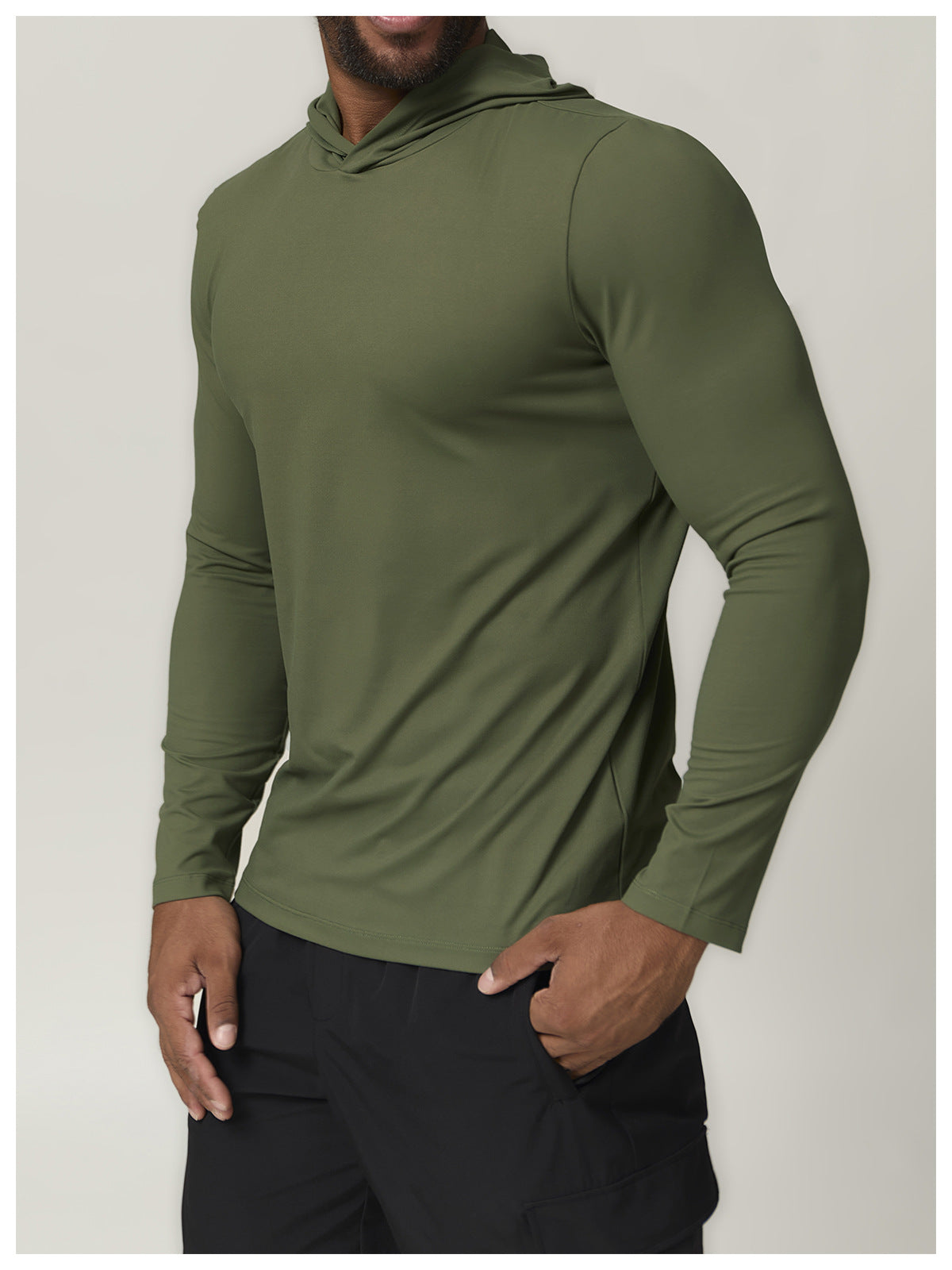 Men's Long Sleeve Quick Dry Performance Hoodie Top-thumbmail-24