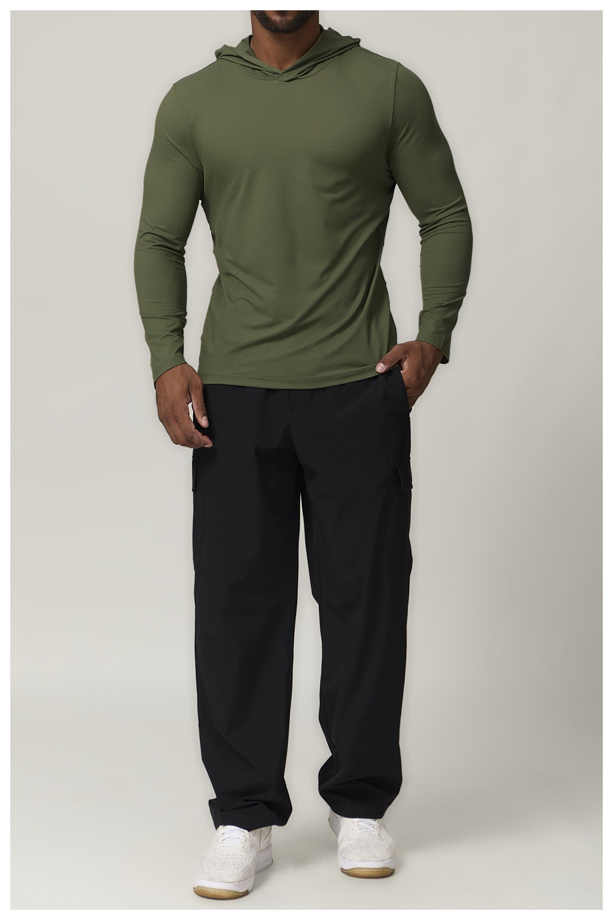 Men's Long Sleeve Quick Dry Performance Hoodie Top-thumbmail-25