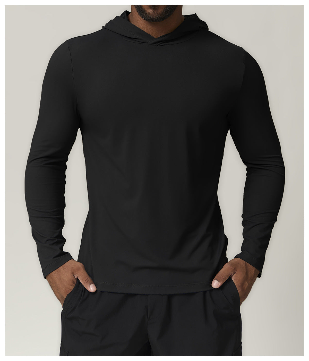 Men's Long Sleeve Quick Dry Performance Hoodie Top-thumbmail-26