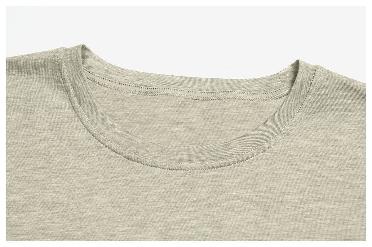 Men's Merino Wool Blend Short Sleeve Athletic T-Shirt-thumbmail-2