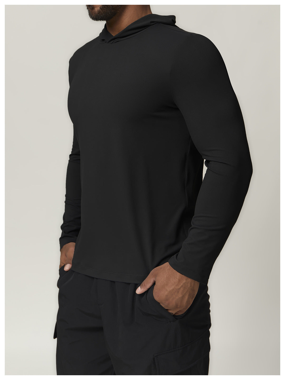Men's Long Sleeve Quick Dry Performance Hoodie Top-thumbmail-27