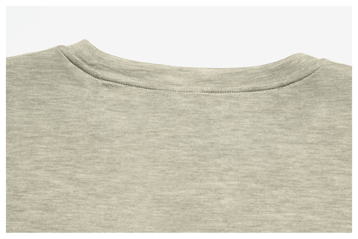 Men's Merino Wool Blend Short Sleeve Athletic T-Shirt-thumbmail-3