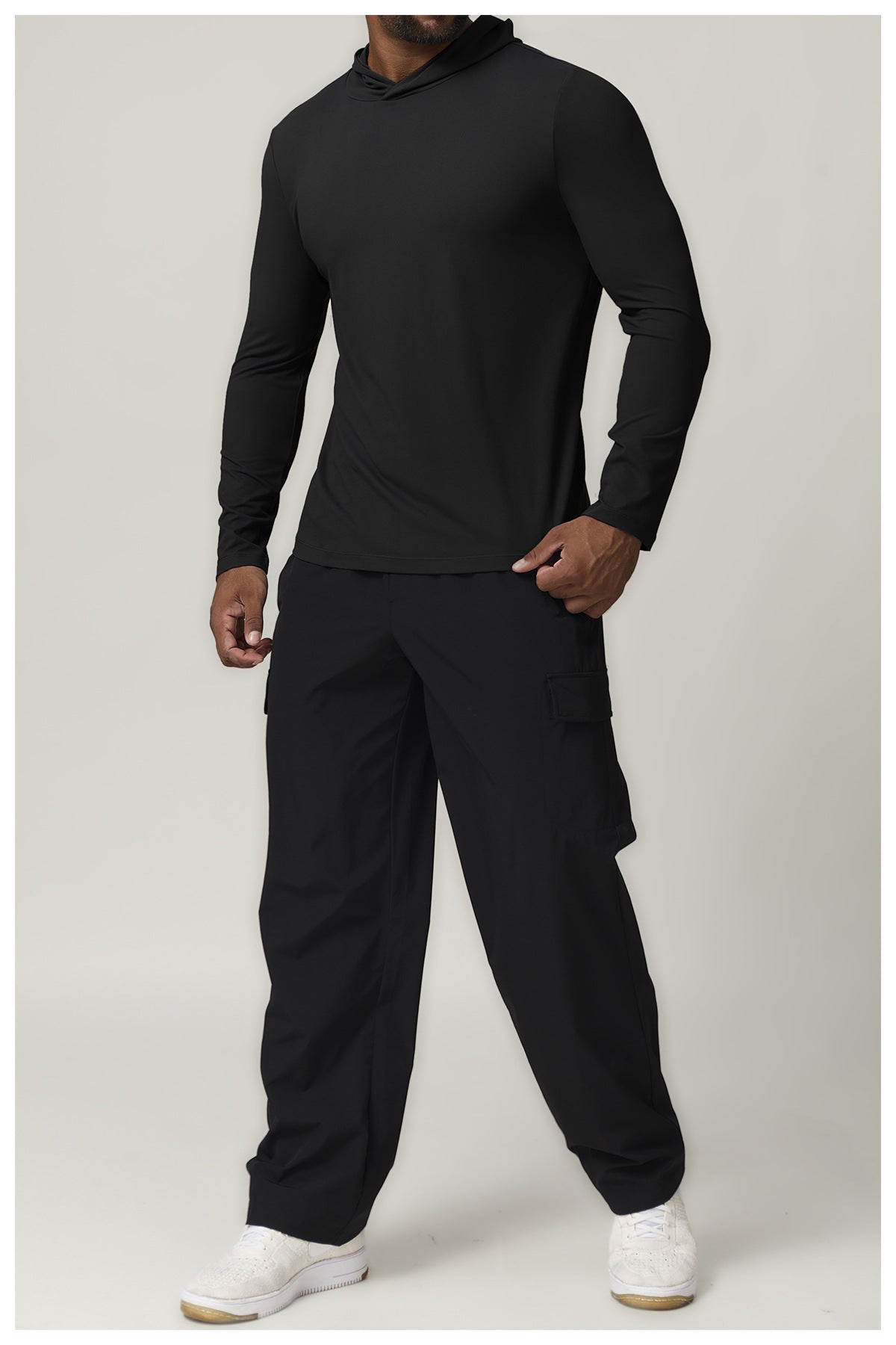 Men's Long Sleeve Quick Dry Performance Hoodie Top-thumbmail-29