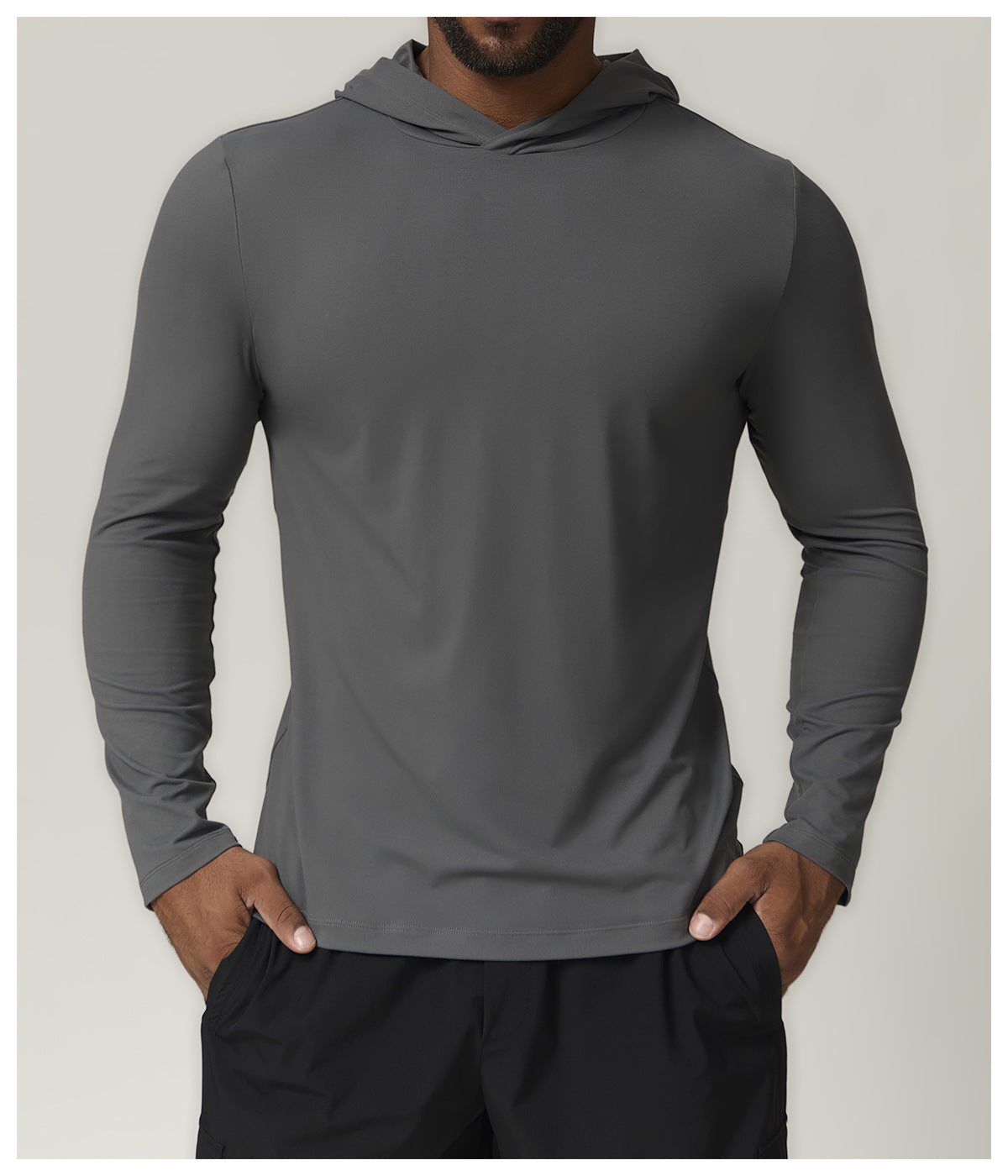 Men's Long Sleeve Quick Dry Performance Hoodie Top-thumbmail-30