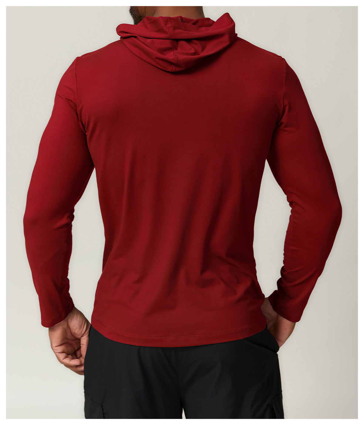 Men's Long Sleeve Quick Dry Performance Hoodie Top-thumbmail-35