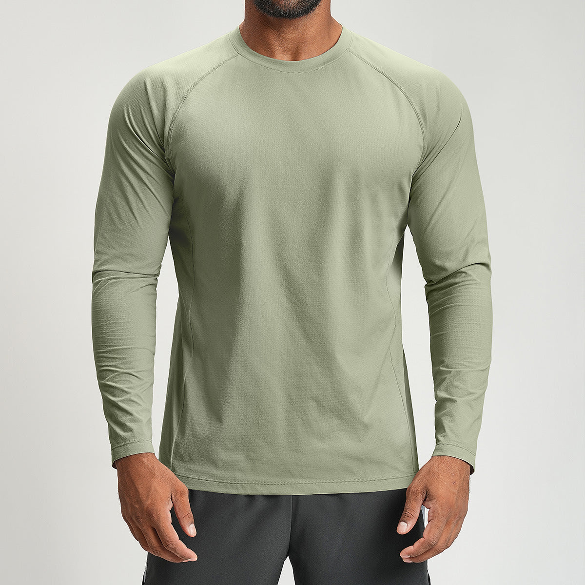 Men's Long Sleeve Quick Dry Performance T-Shirt-thumbmail-3