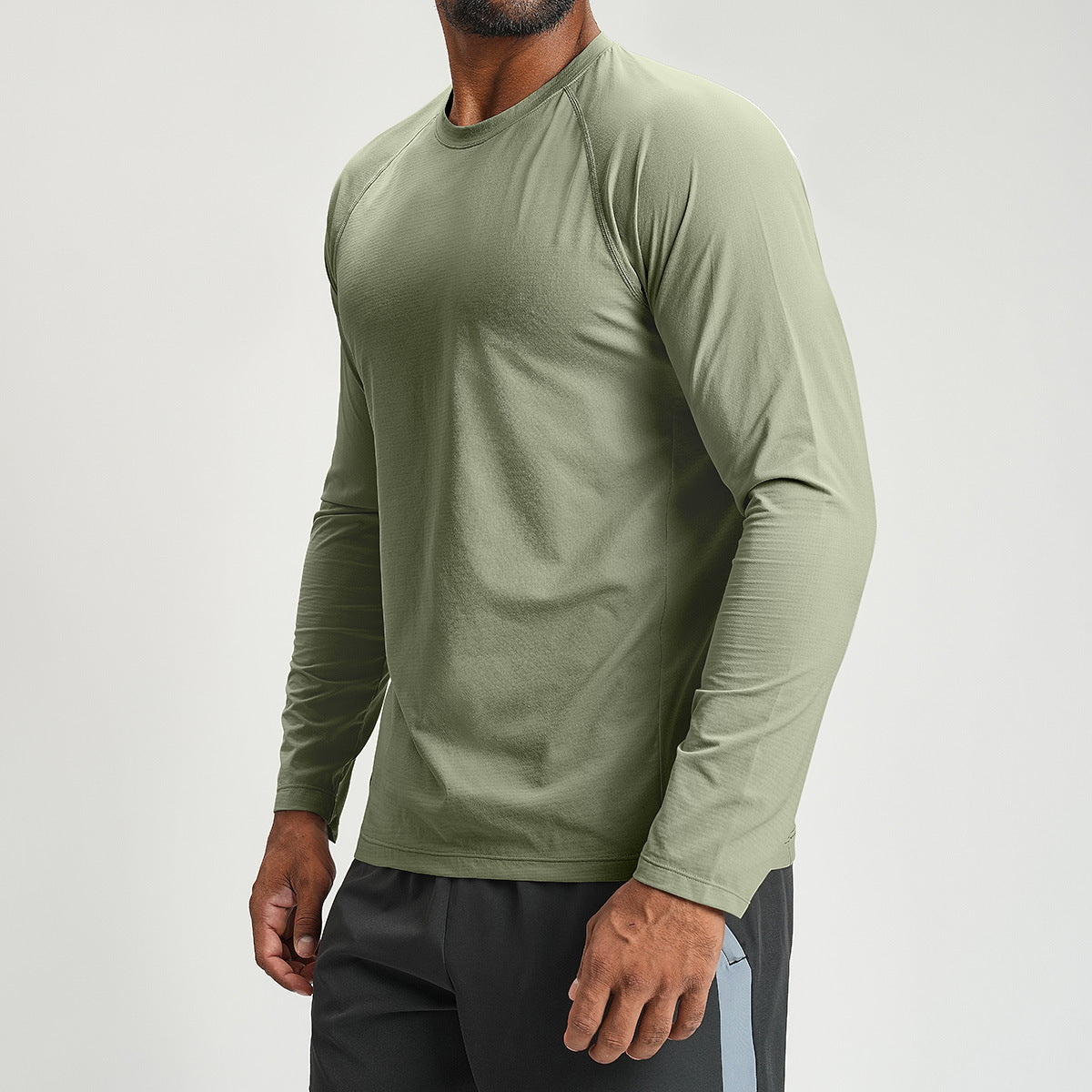 Men's Long Sleeve Quick Dry Performance T-Shirt-thumbmail-5