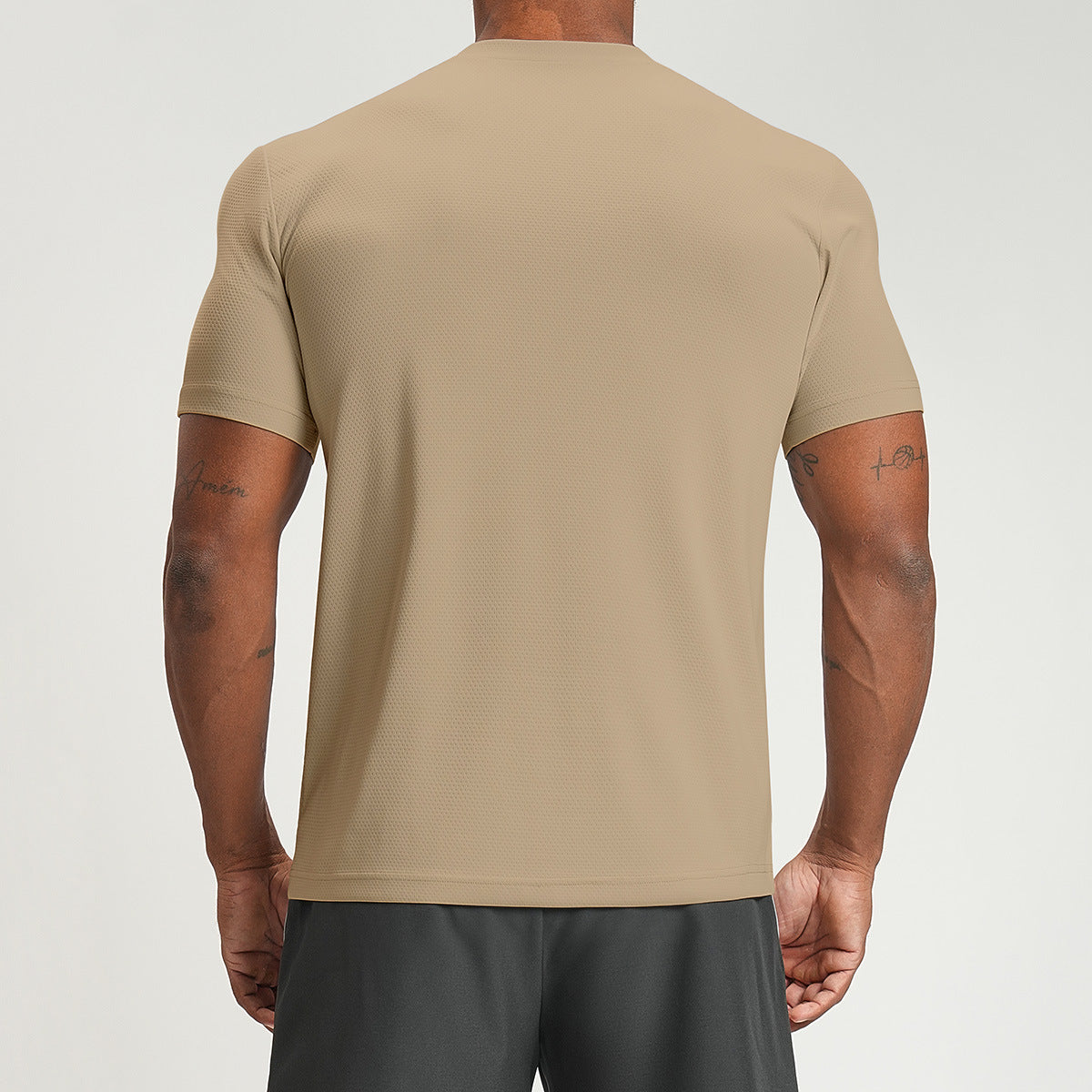 Men's Breathable Quick Dry Athletic T-Shirt-thumbmail-5