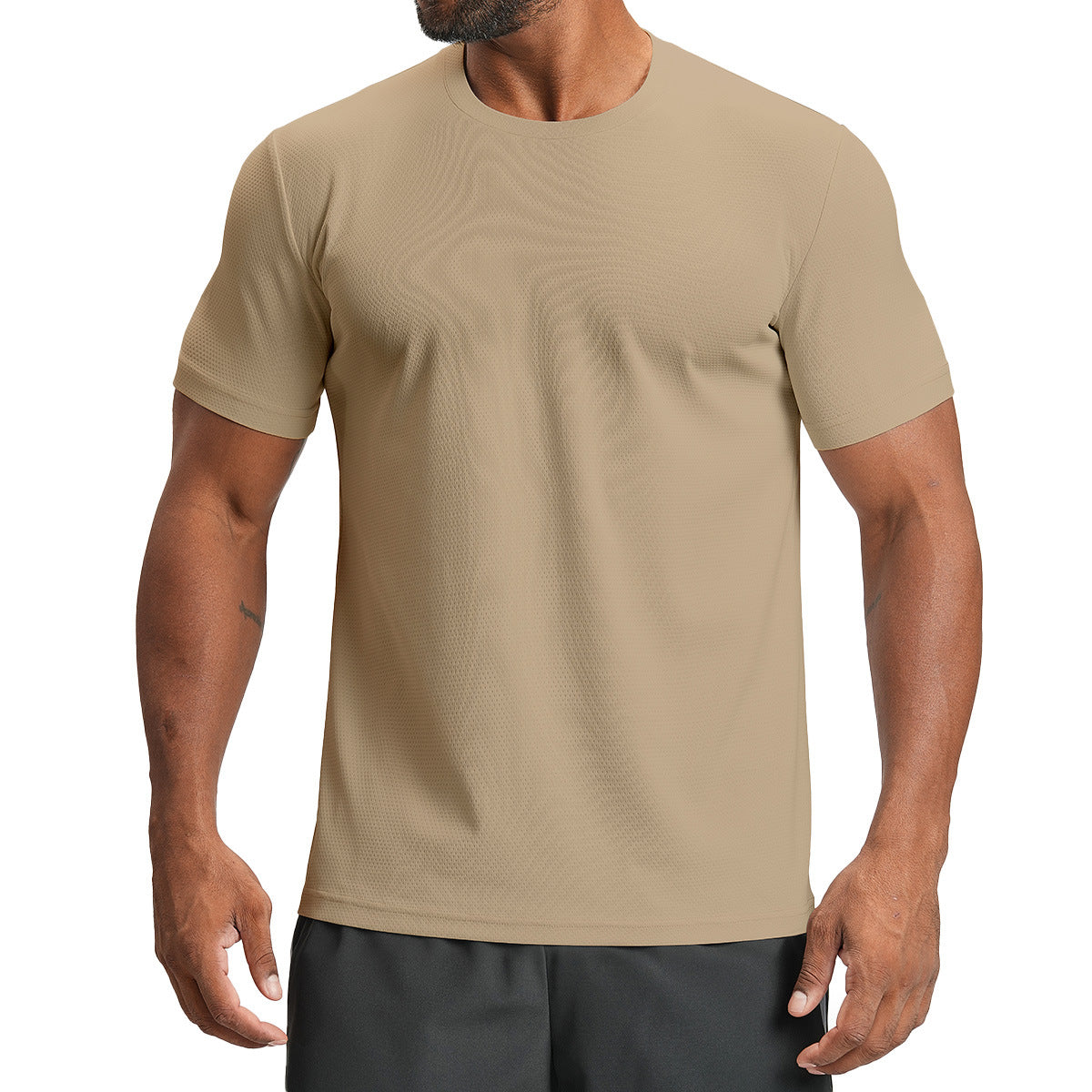 Men's Breathable Quick Dry Athletic T-Shirt-thumbmail-7