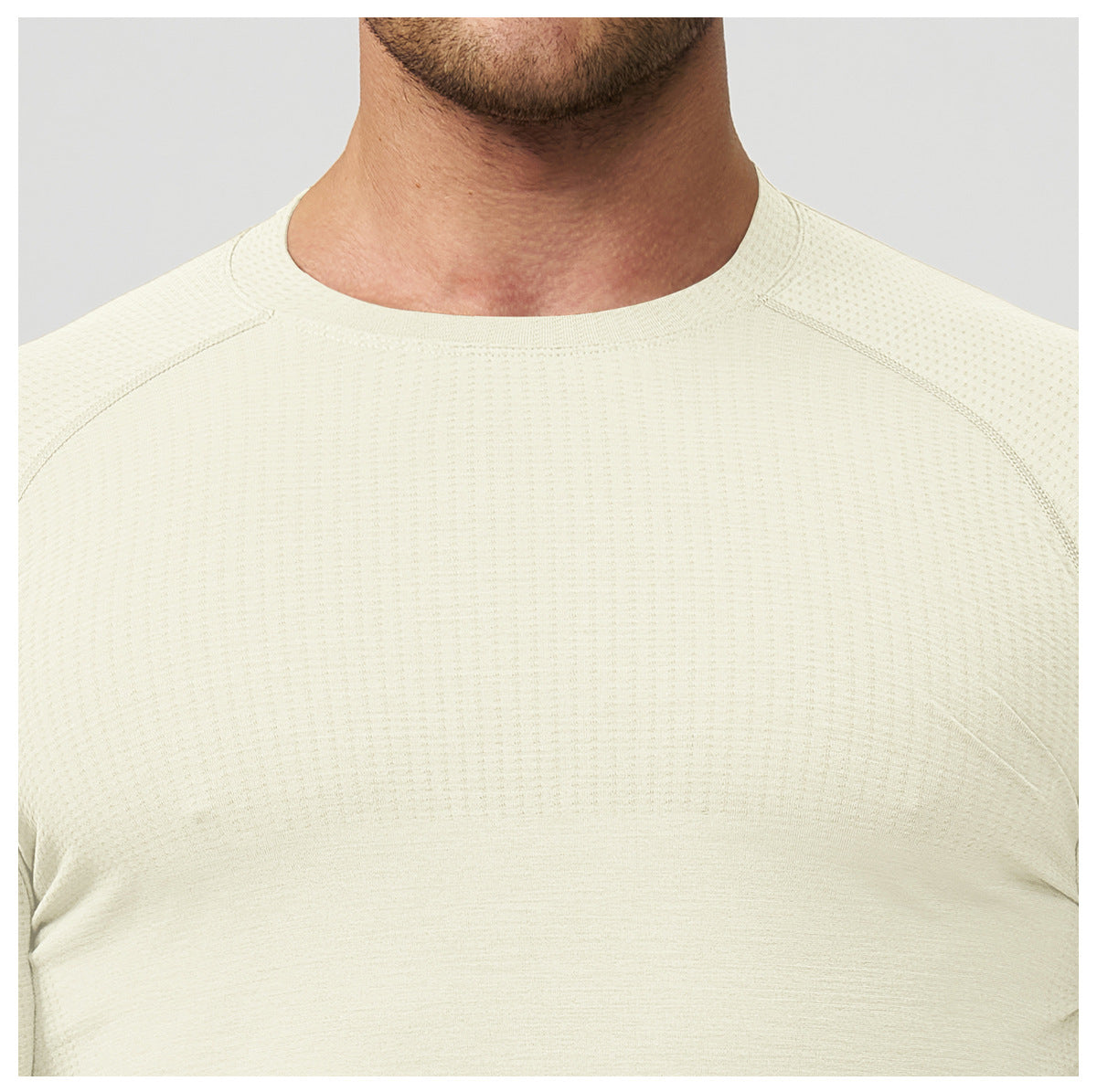 Men's Seamless Quick Dry Long Sleeve Training Shirt-thumbmail-29