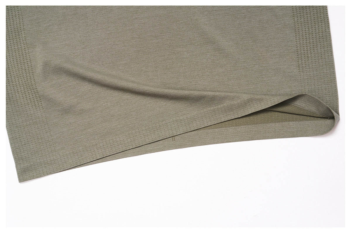 Men's Seamless Quick Dry Long Sleeve Training Shirt-thumbmail-37