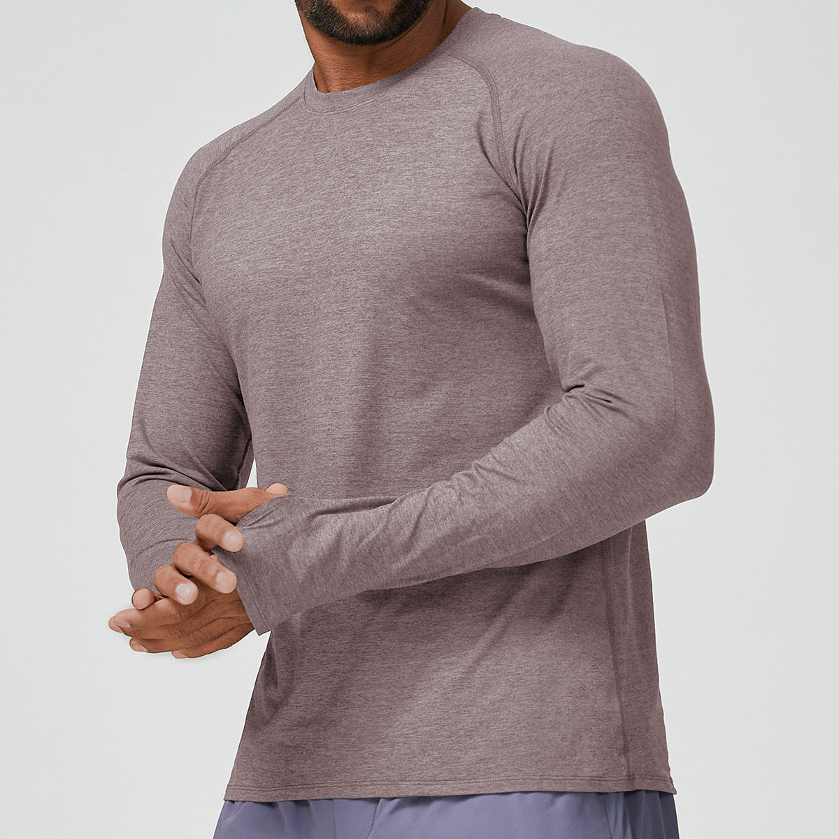 Men's Long Sleeve Quick Dry Performance Shirt-thumbmail-2