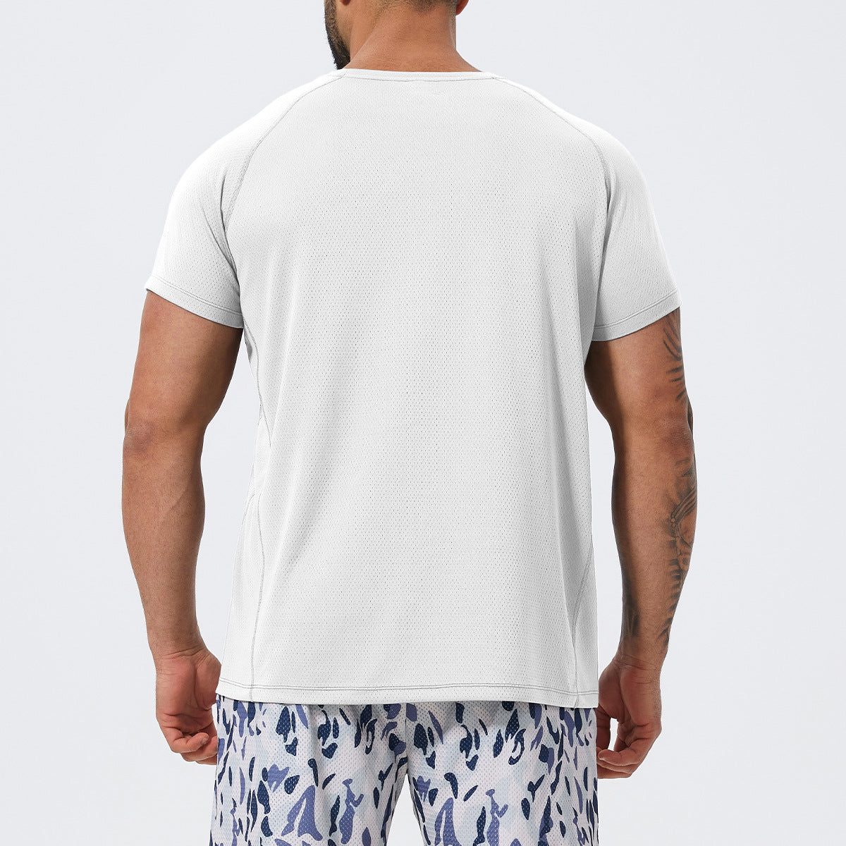 Men's Quick Dry Muscle Fit Performance T-Shirt-thumbmail-3