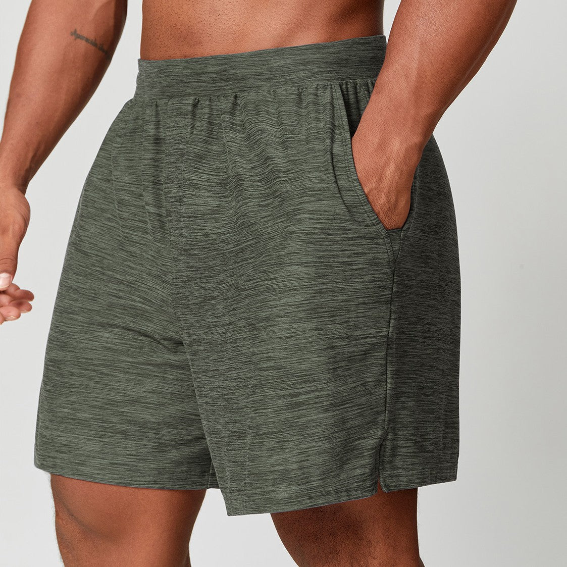 Men's Quick Dry Stretch Athletic Shorts-thumbmail-2