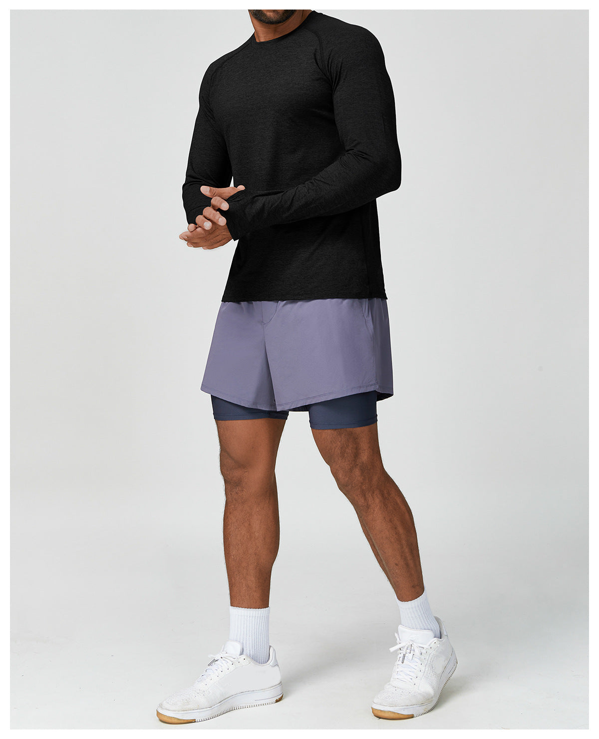 Men's Long Sleeve Quick Dry Performance Shirt-thumbmail-12