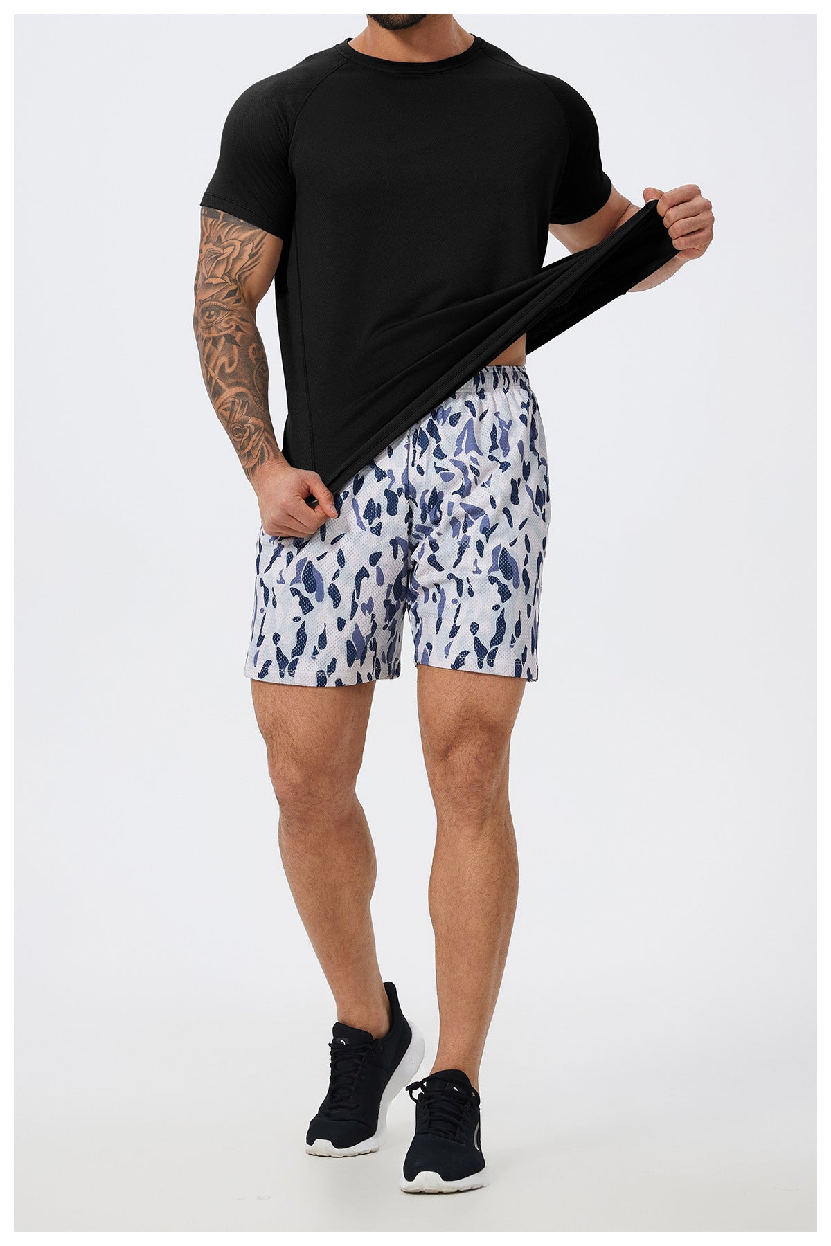 Men's Quick Dry Muscle Fit Performance T-Shirt-thumbmail-11