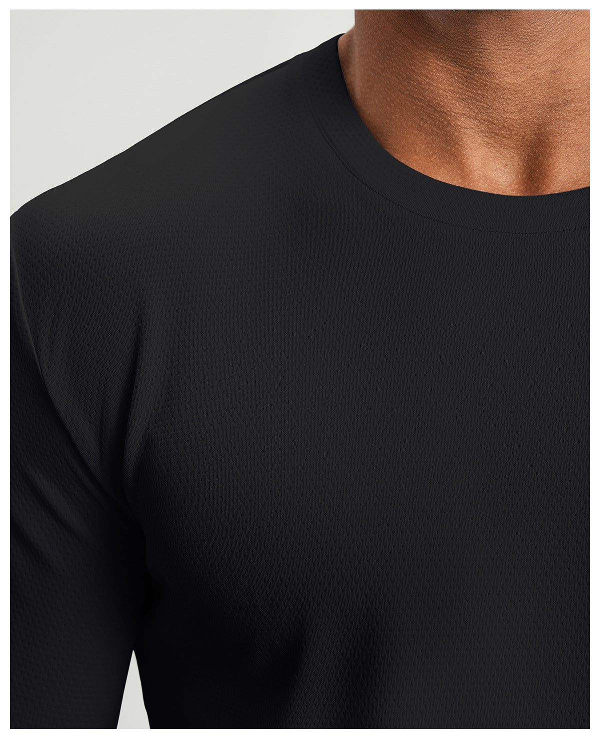 Men's Long Sleeve Breathable Athletic Shirt-thumbmail-15