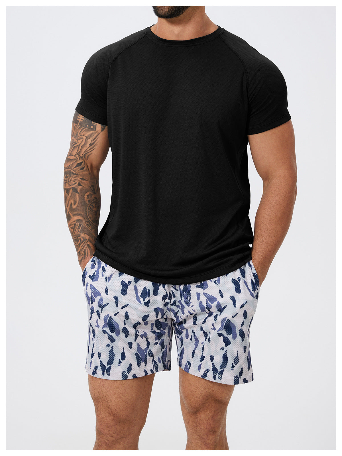 Men's Quick Dry Muscle Fit Performance T-Shirt-thumbmail-14