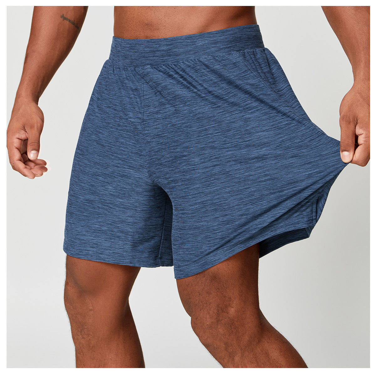 Men's Quick Dry Stretch Athletic Shorts-thumbmail-15