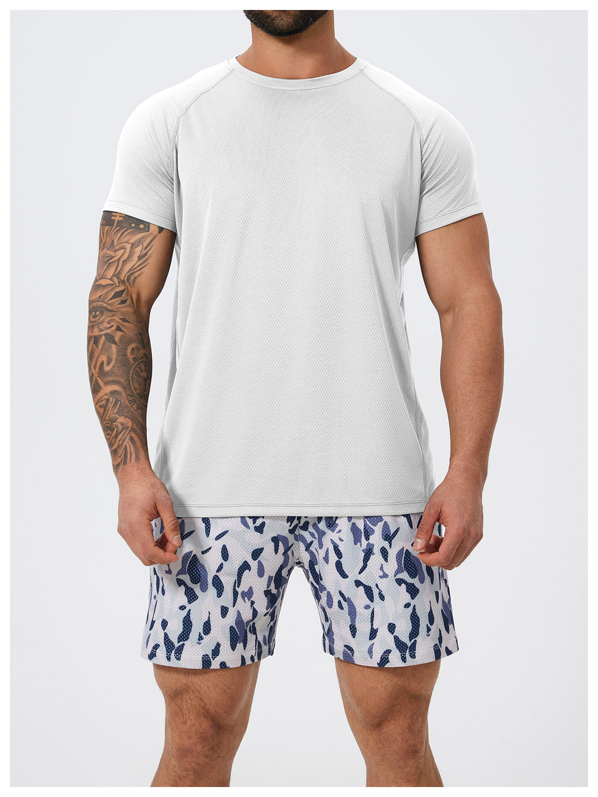 Men's Quick Dry Muscle Fit Performance T-Shirt-thumbmail-18