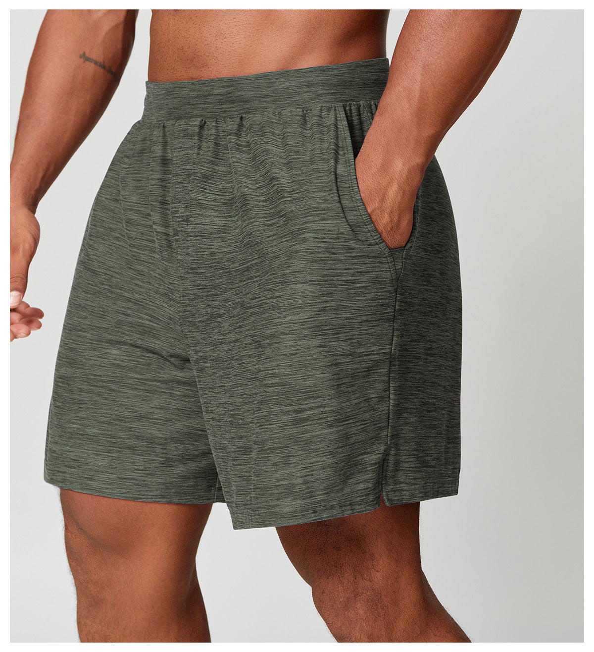Men's Quick Dry Stretch Athletic Shorts-thumbmail-19