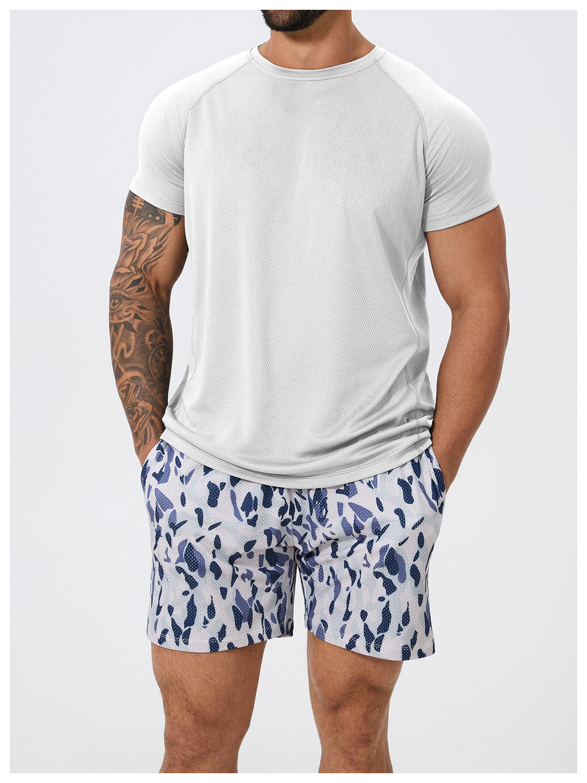 Men's Quick Dry Muscle Fit Performance T-Shirt-thumbmail-19
