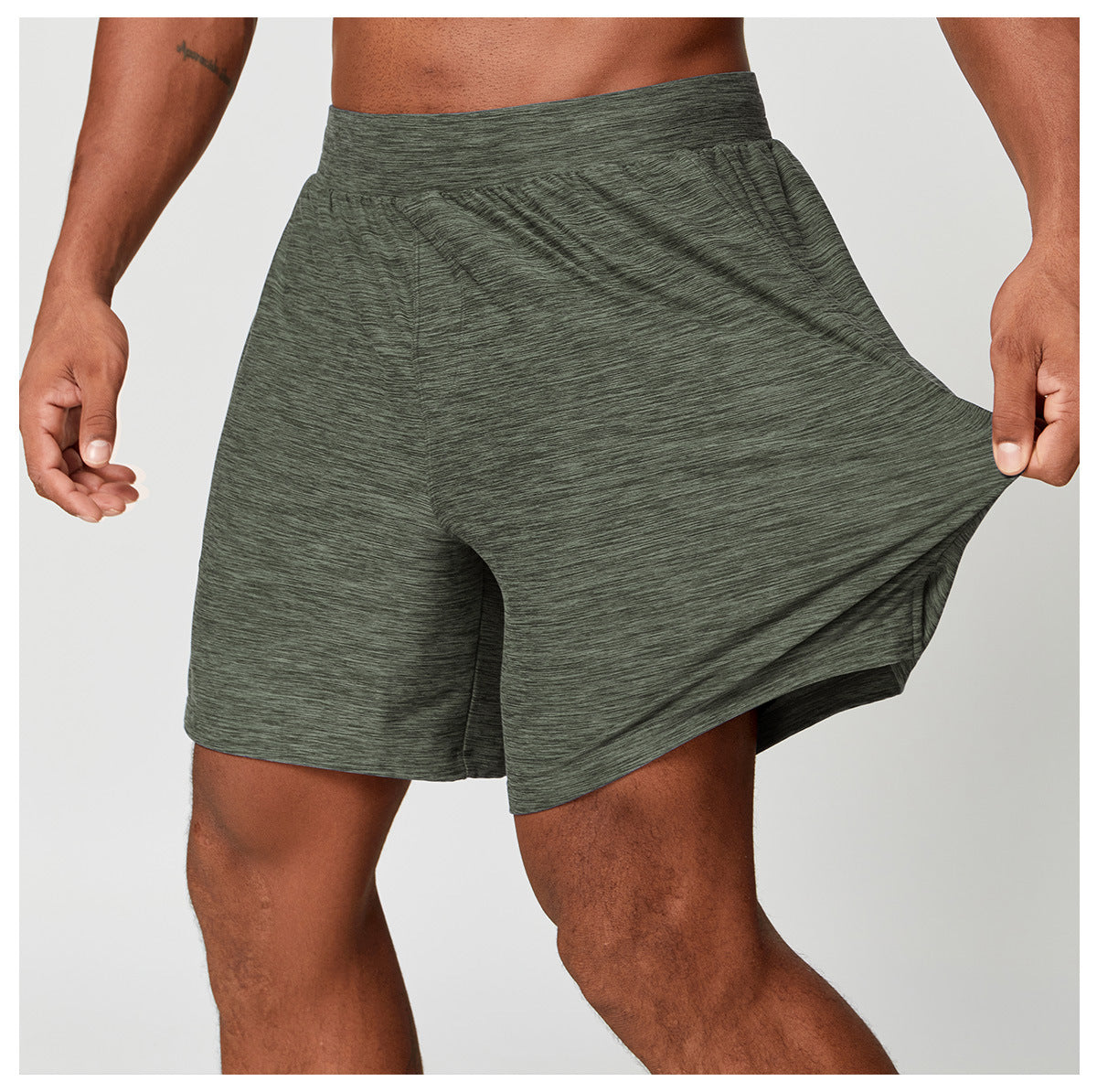 Men's Quick Dry Stretch Athletic Shorts-thumbmail-20
