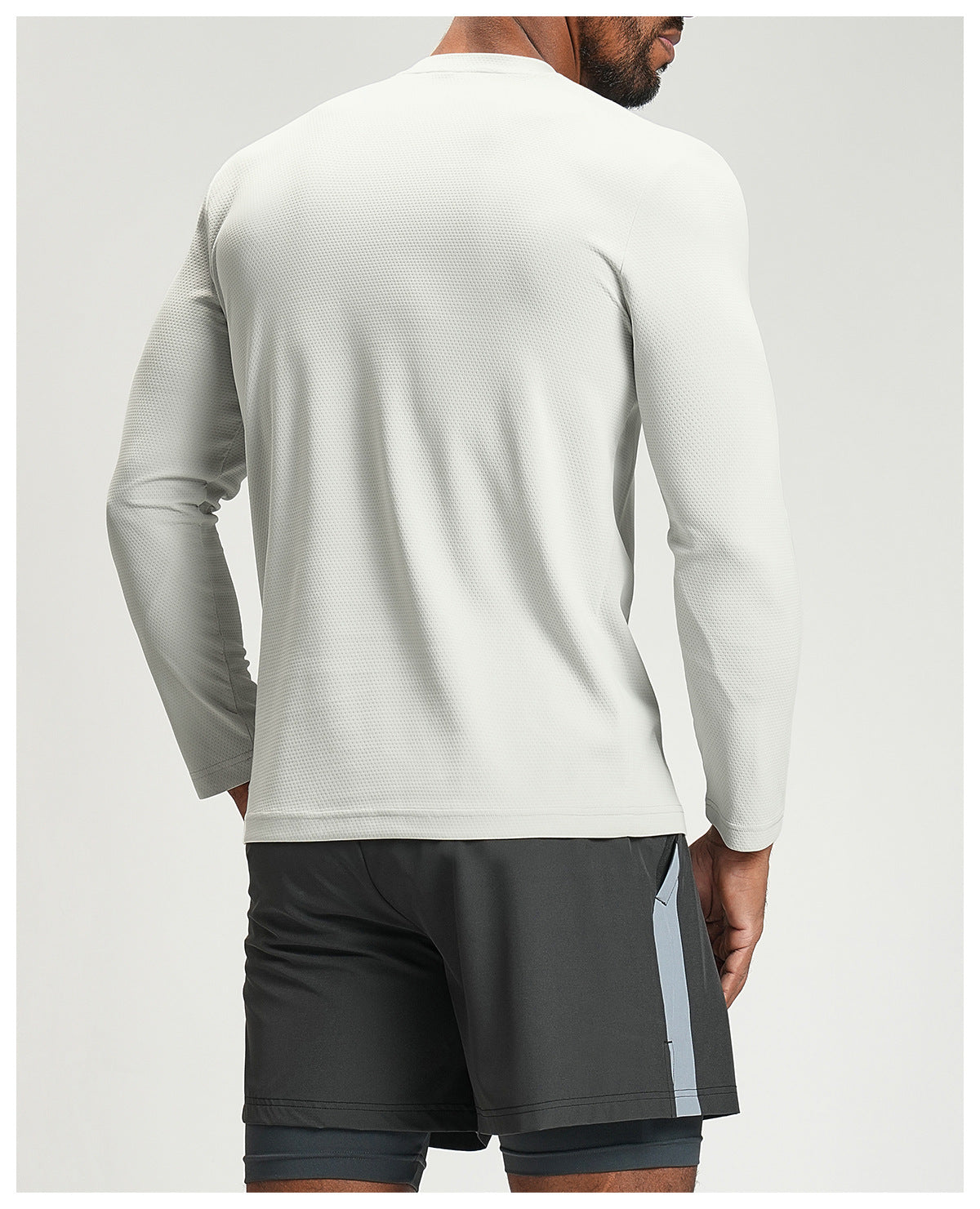 Men's Long Sleeve Breathable Athletic Shirt-thumbmail-29
