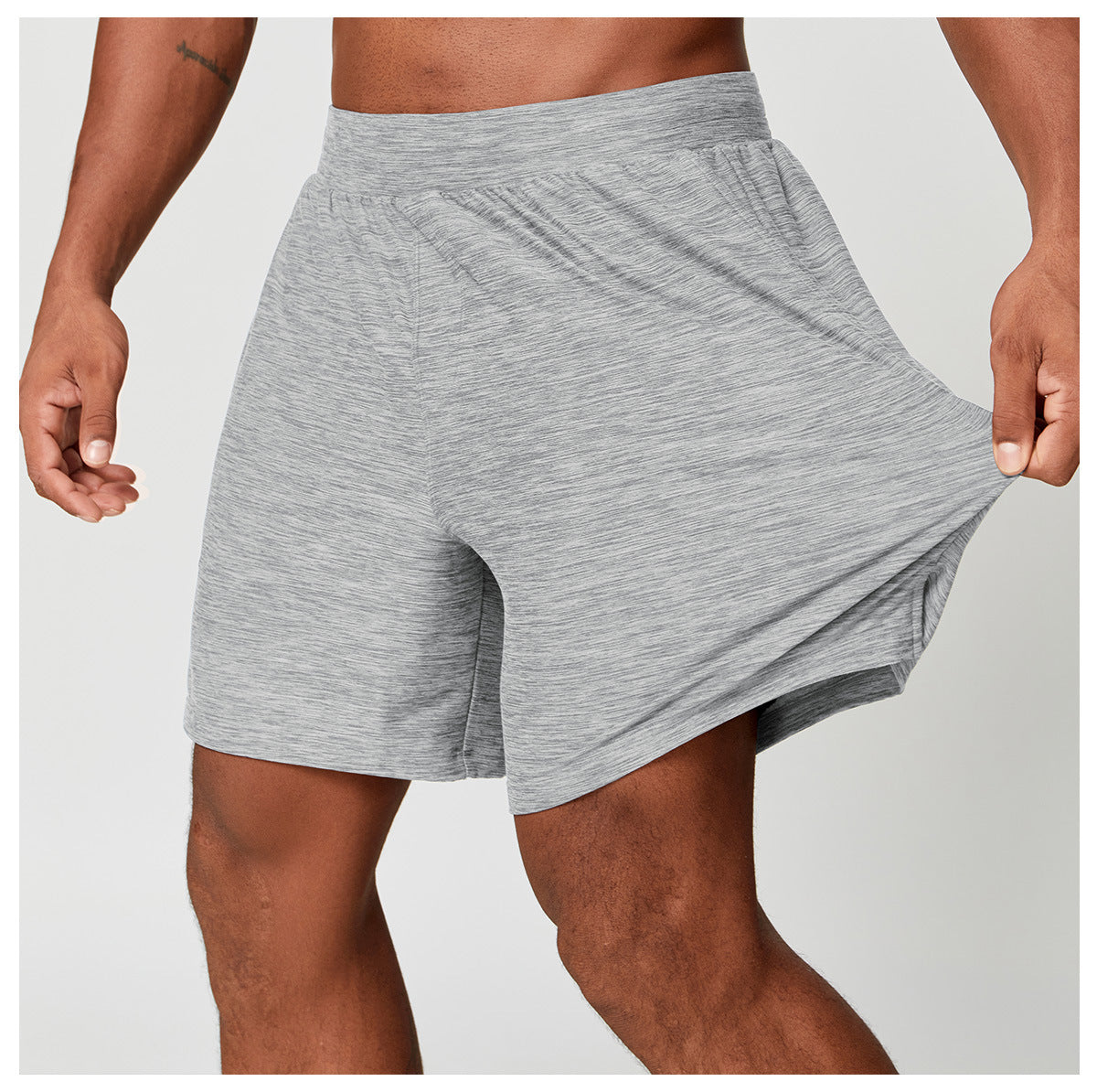 Men's Quick Dry Stretch Athletic Shorts-thumbmail-30
