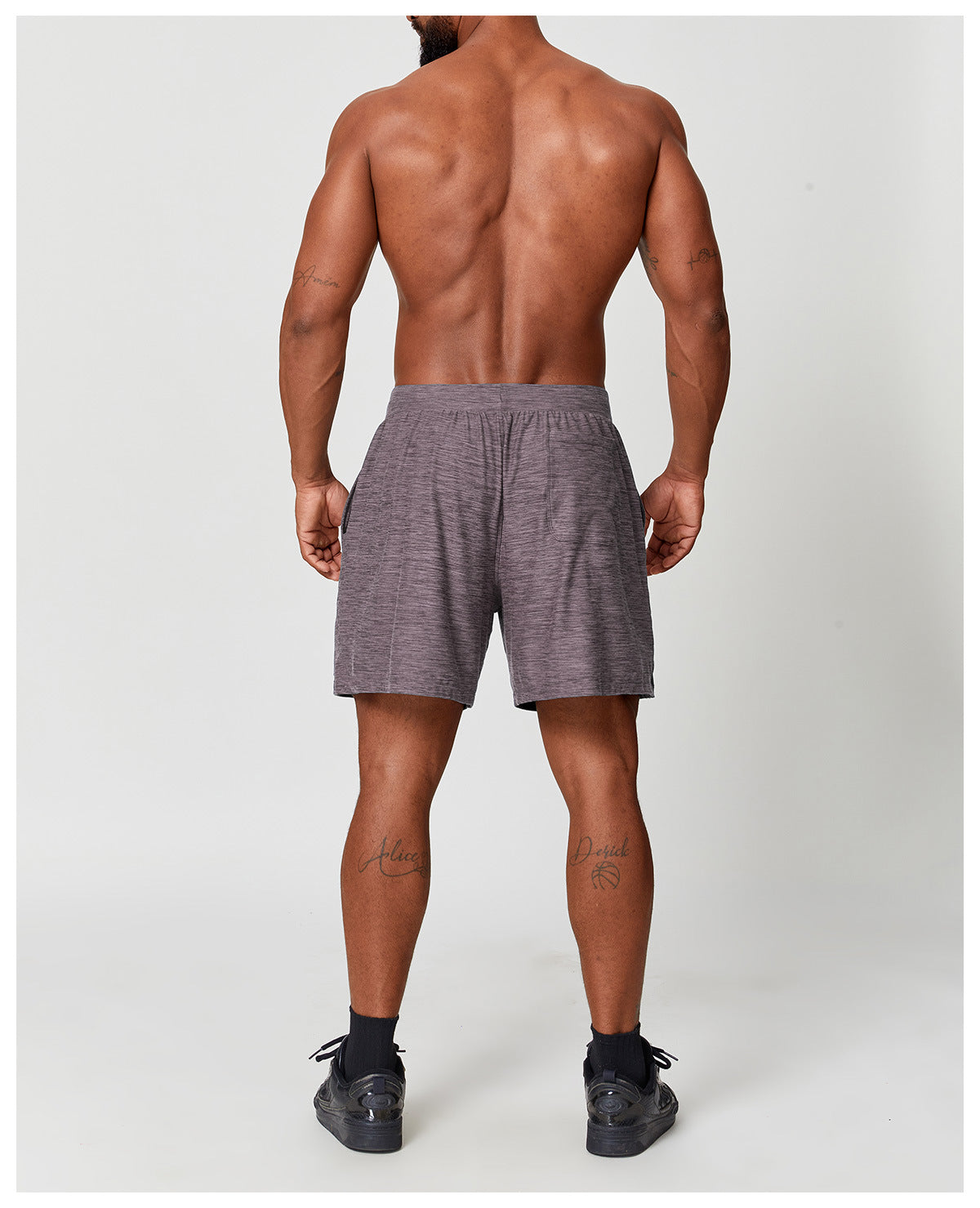 Men's Quick Dry Stretch Athletic Shorts-thumbmail-32