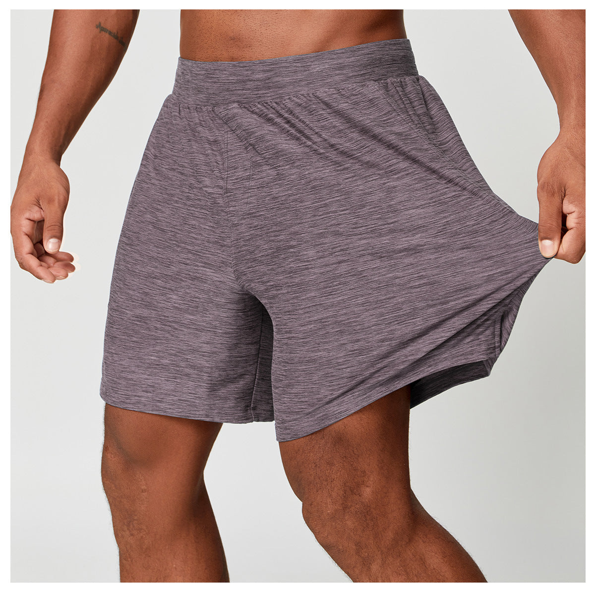 Men's Quick Dry Stretch Athletic Shorts-thumbmail-35