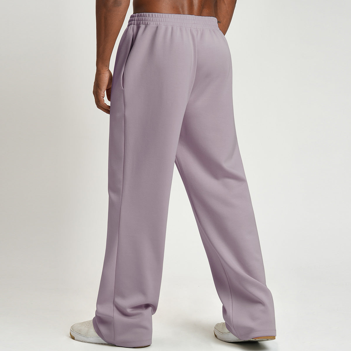 Men's Relaxed Fit Wide Leg Athletic Pants-thumbmail-10