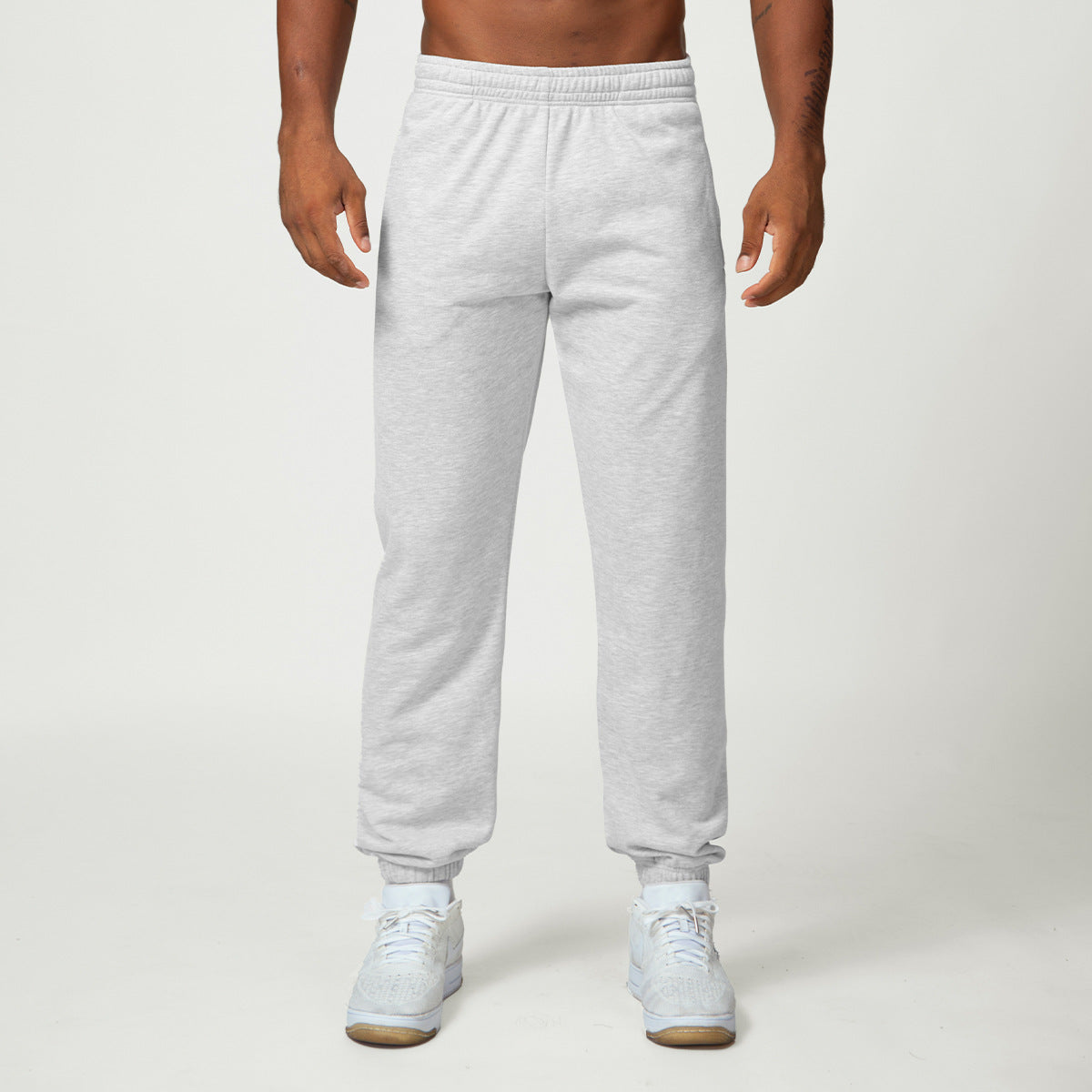 Men's Cotton Blend Relaxed Fit Jogger Sweatpants-thumbmail-8