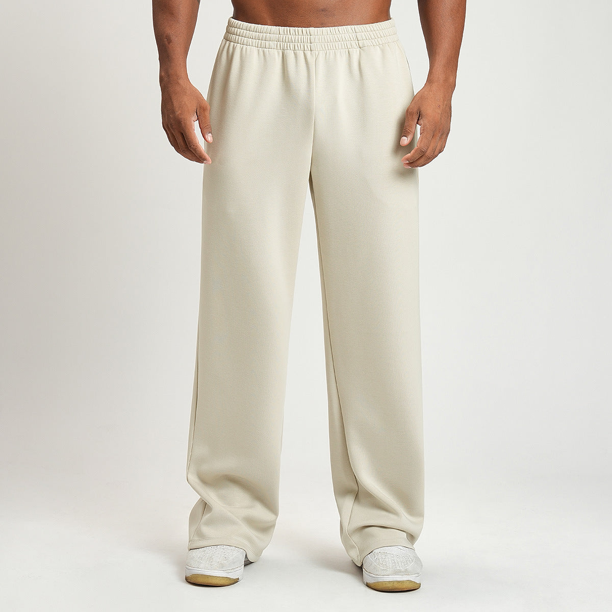 Men's Relaxed Fit Wide Leg Athletic Pants-thumbmail-14