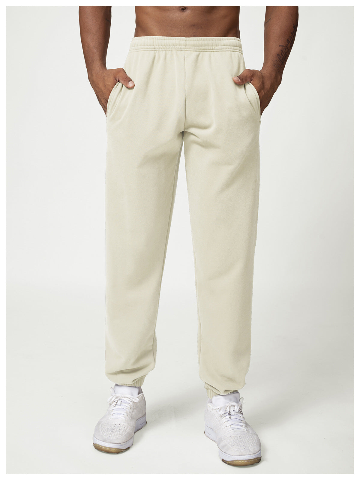 Men's Cotton Blend Relaxed Fit Jogger Sweatpants-thumbmail-12