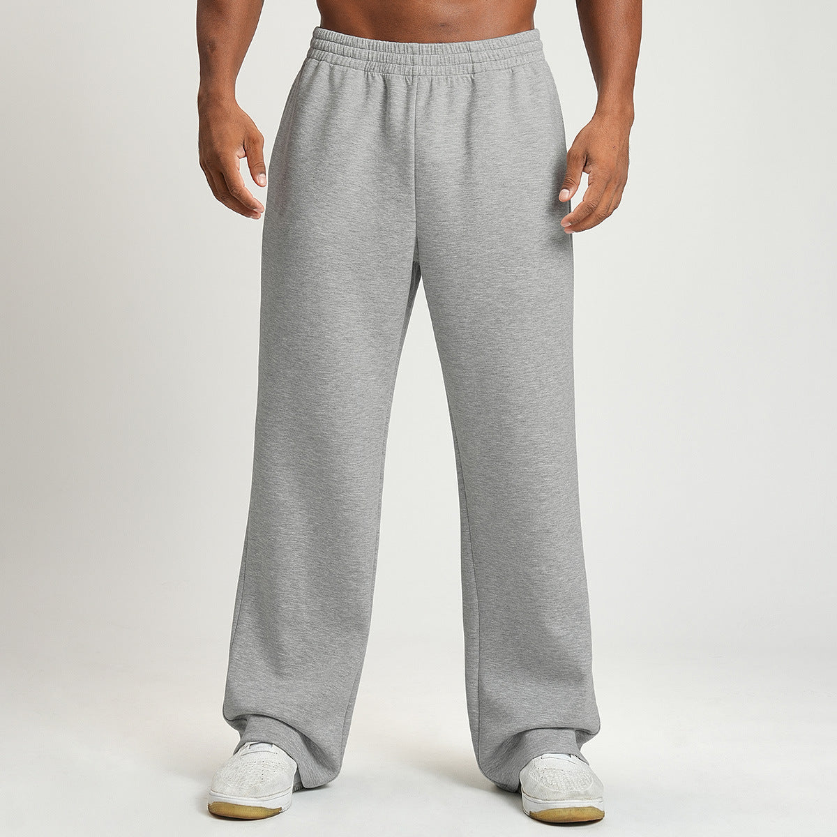 Men's Relaxed Fit Wide Leg Athletic Pants-thumbmail-15