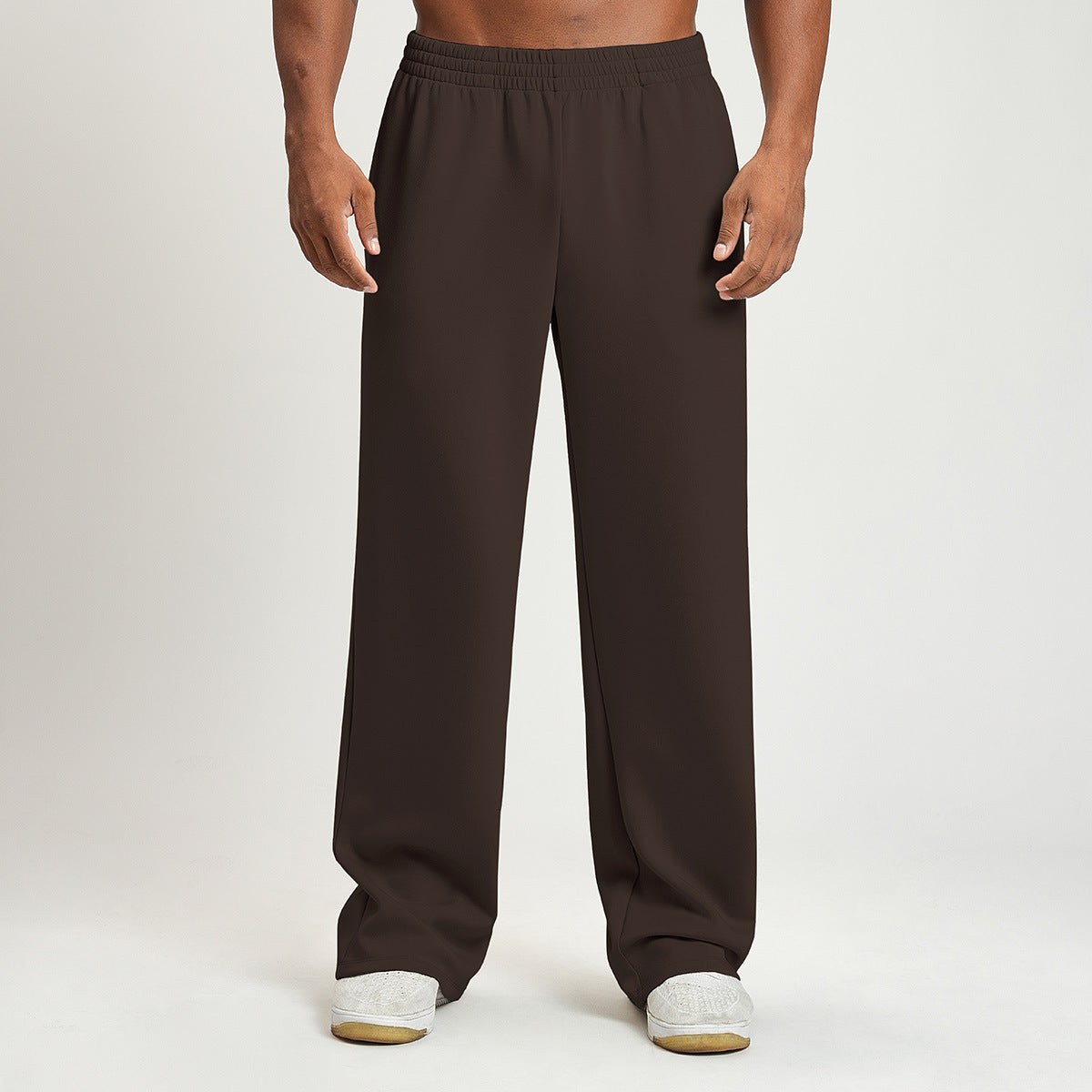 Men's Relaxed Fit Wide Leg Athletic Pants-thumbmail-16