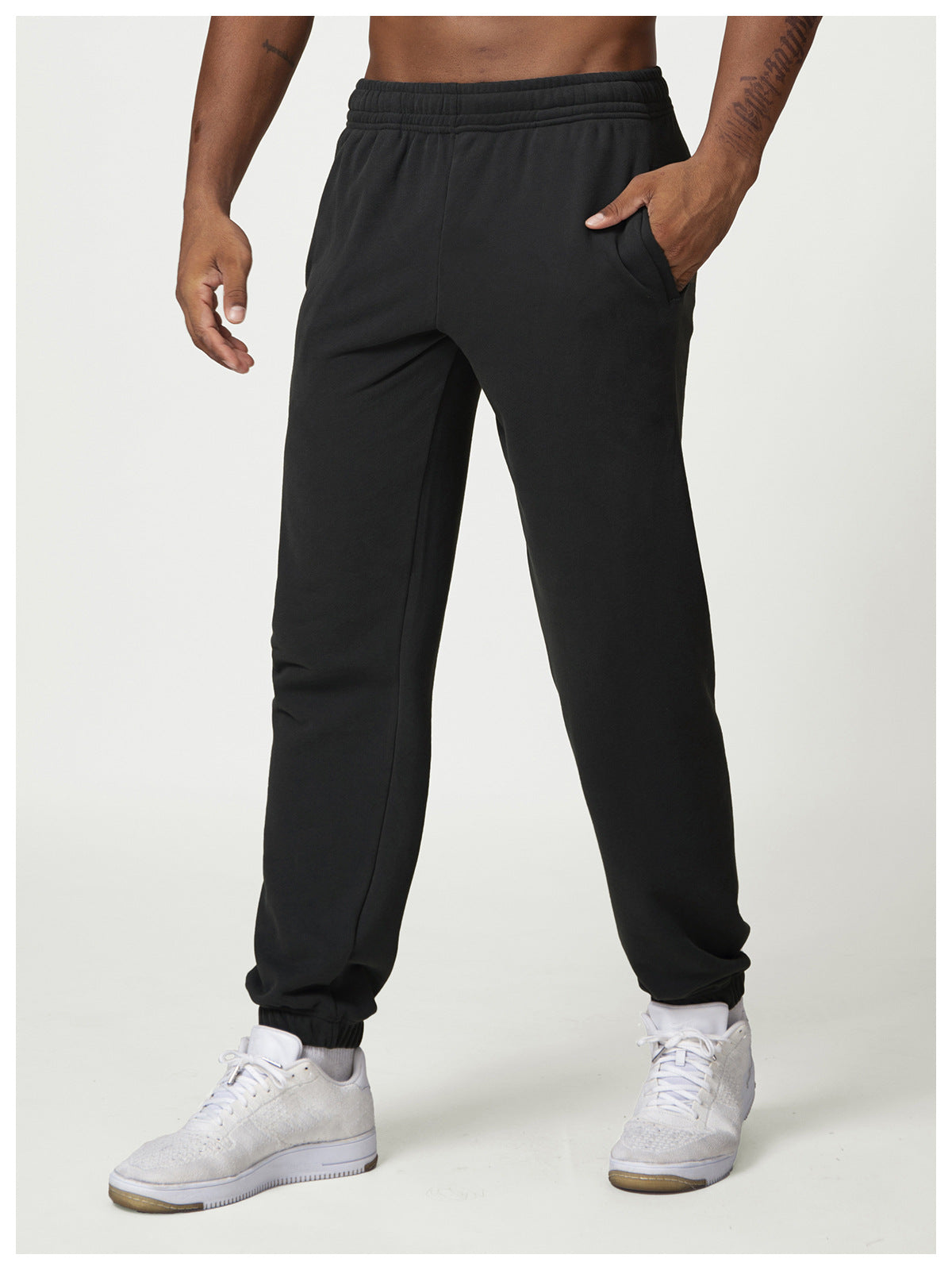 Men's Cotton Blend Relaxed Fit Jogger Sweatpants-thumbmail-15