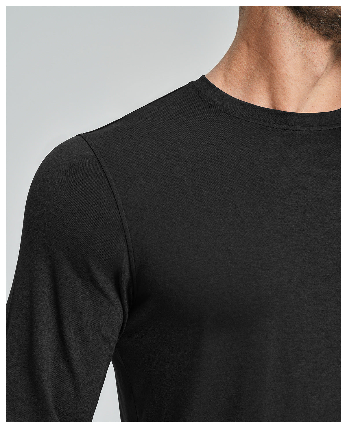 Men's Merino Wool Blend Long Sleeve Performance Shirt-thumbmail-16