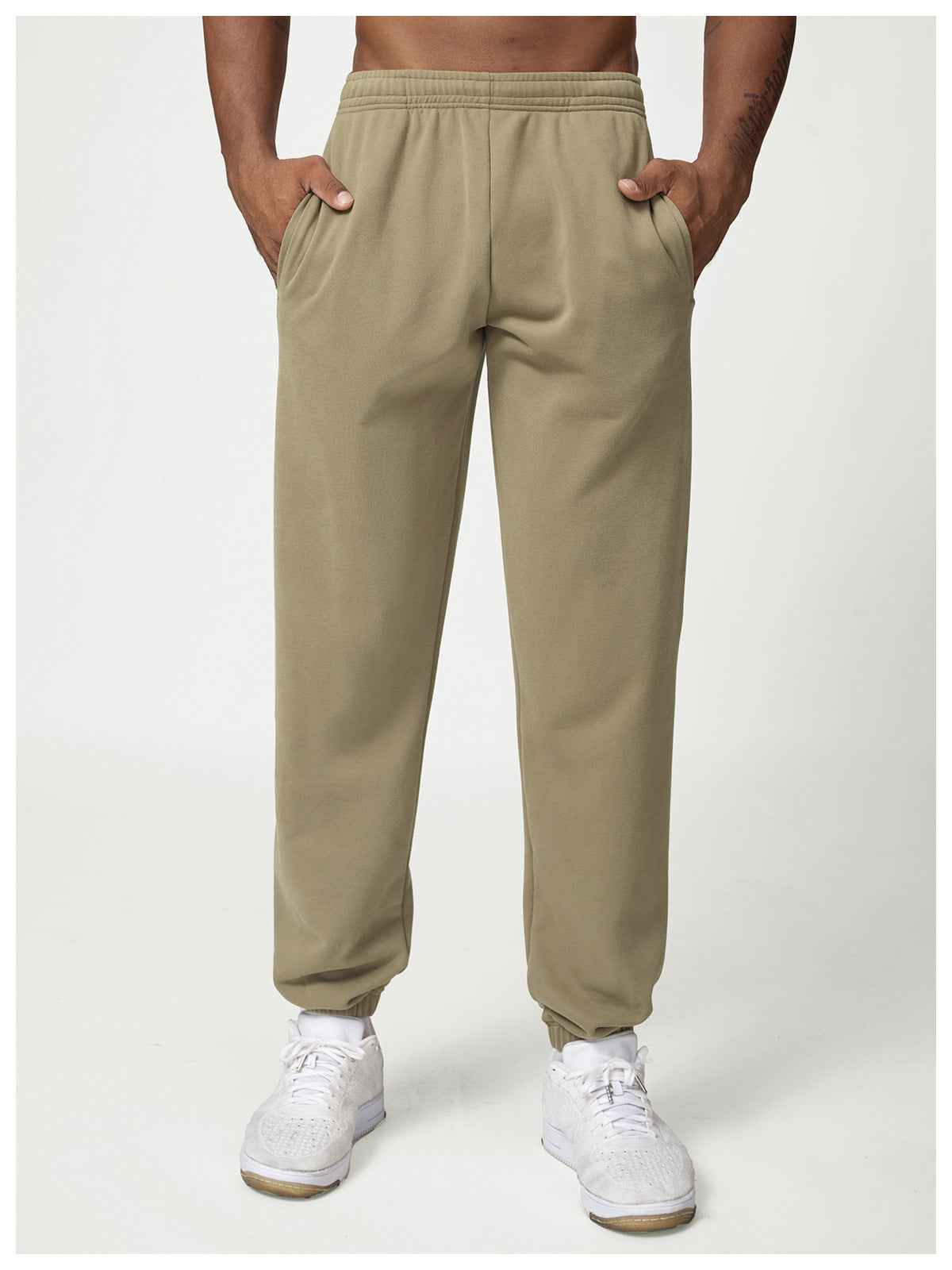 Men's Cotton Blend Relaxed Fit Jogger Sweatpants-thumbmail-21
