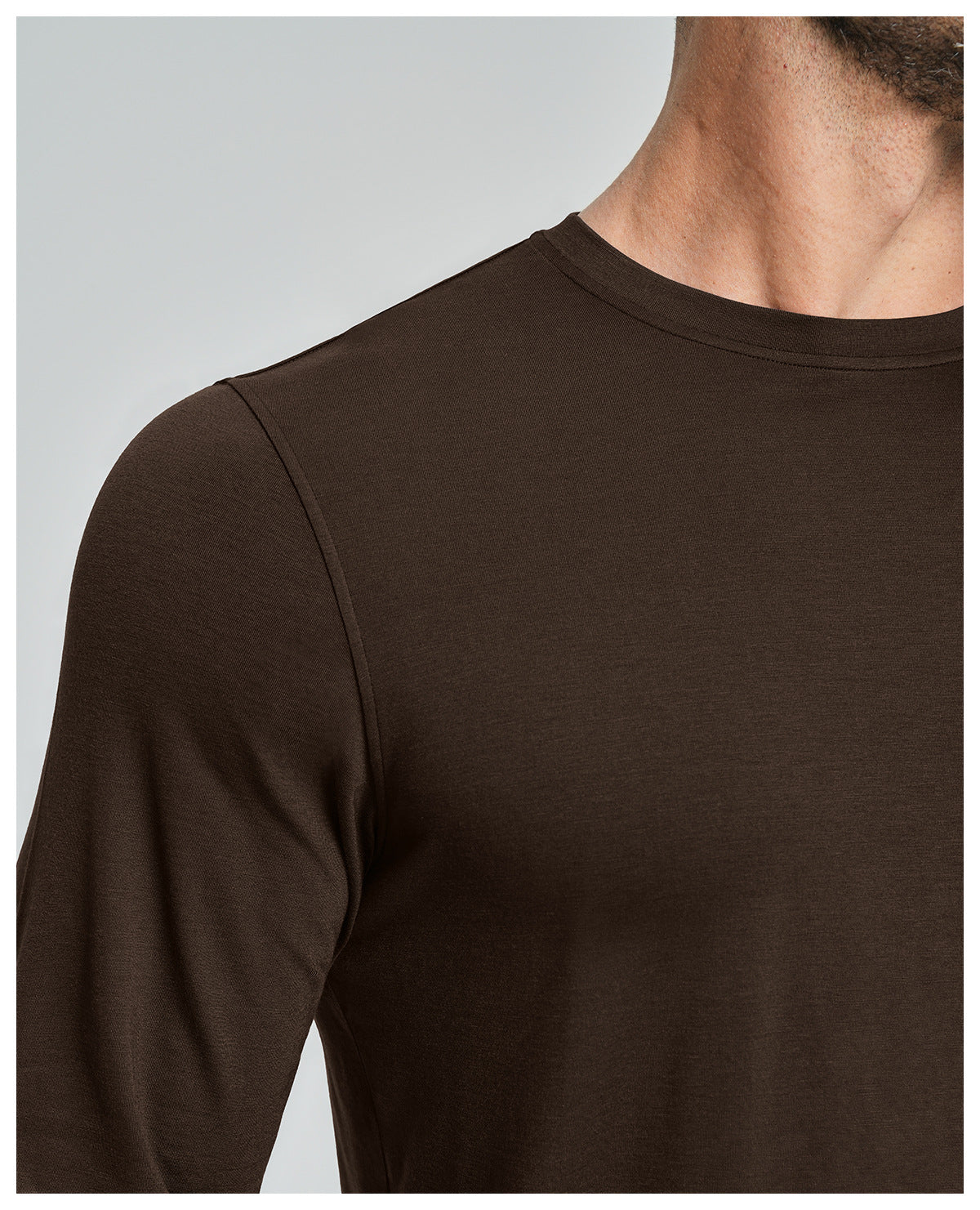 Men's Merino Wool Blend Long Sleeve Performance Shirt-thumbmail-21
