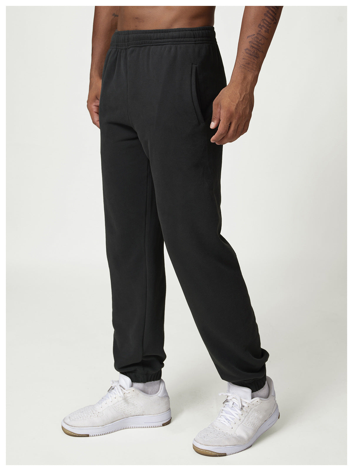 Men's Cotton Blend Relaxed Fit Jogger Sweatpants-thumbmail-25