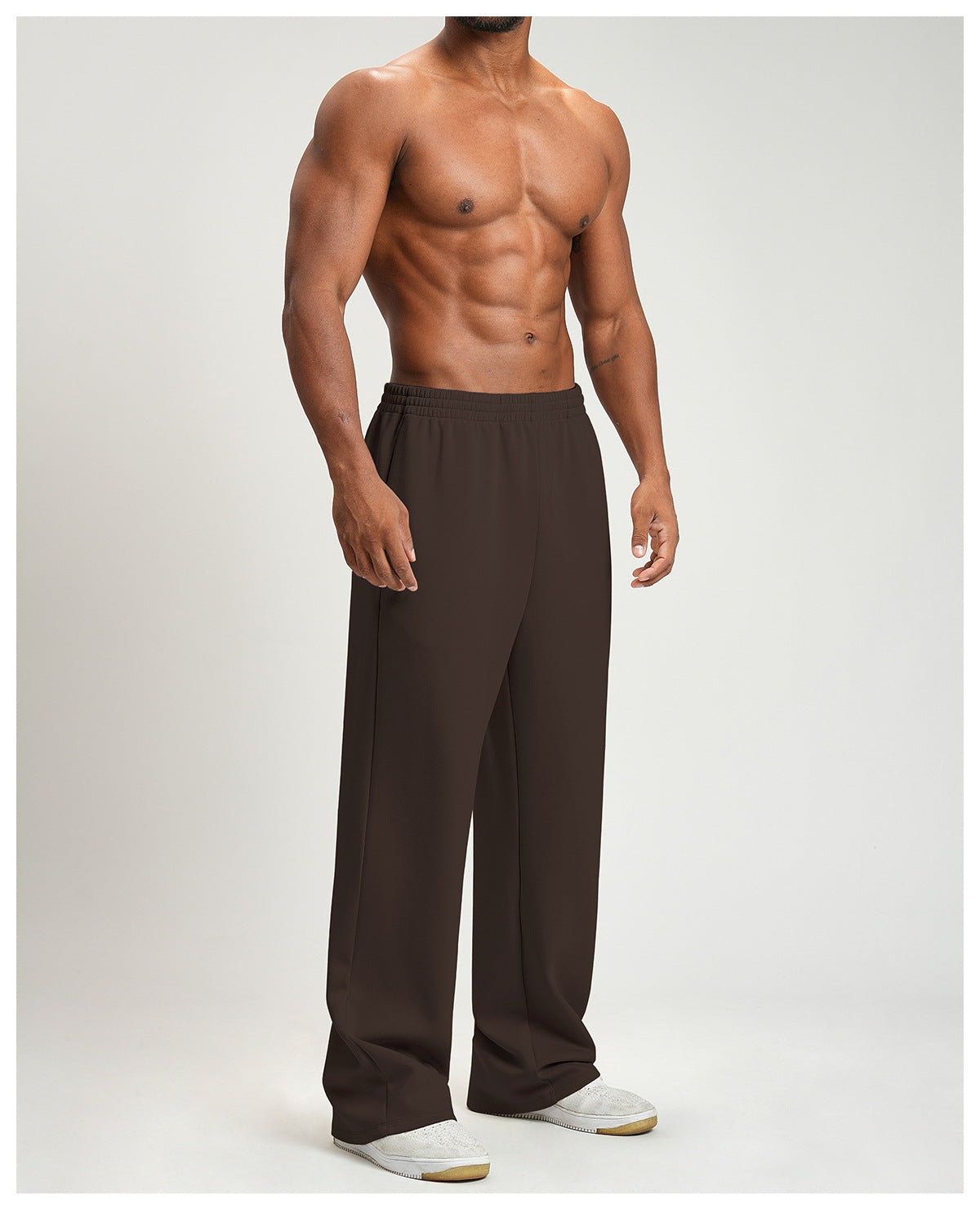 Men's Relaxed Fit Wide Leg Athletic Pants-thumbmail-24