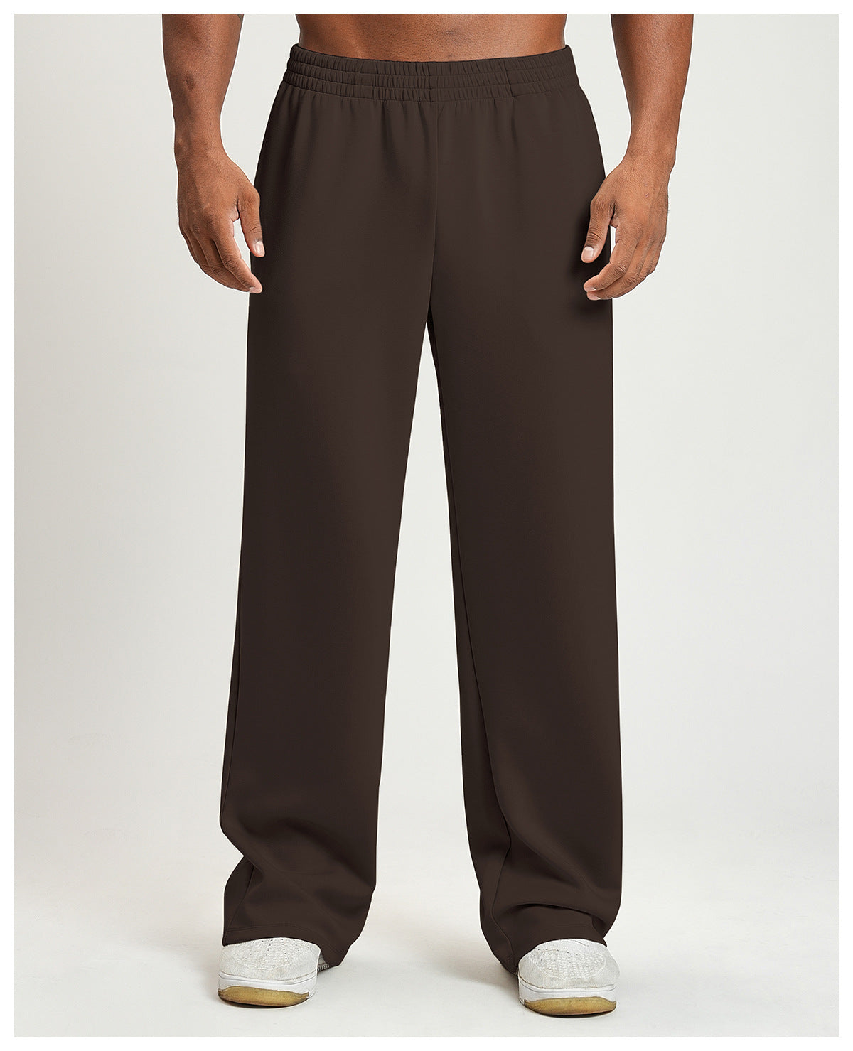 Men's Relaxed Fit Wide Leg Athletic Pants-thumbmail-25