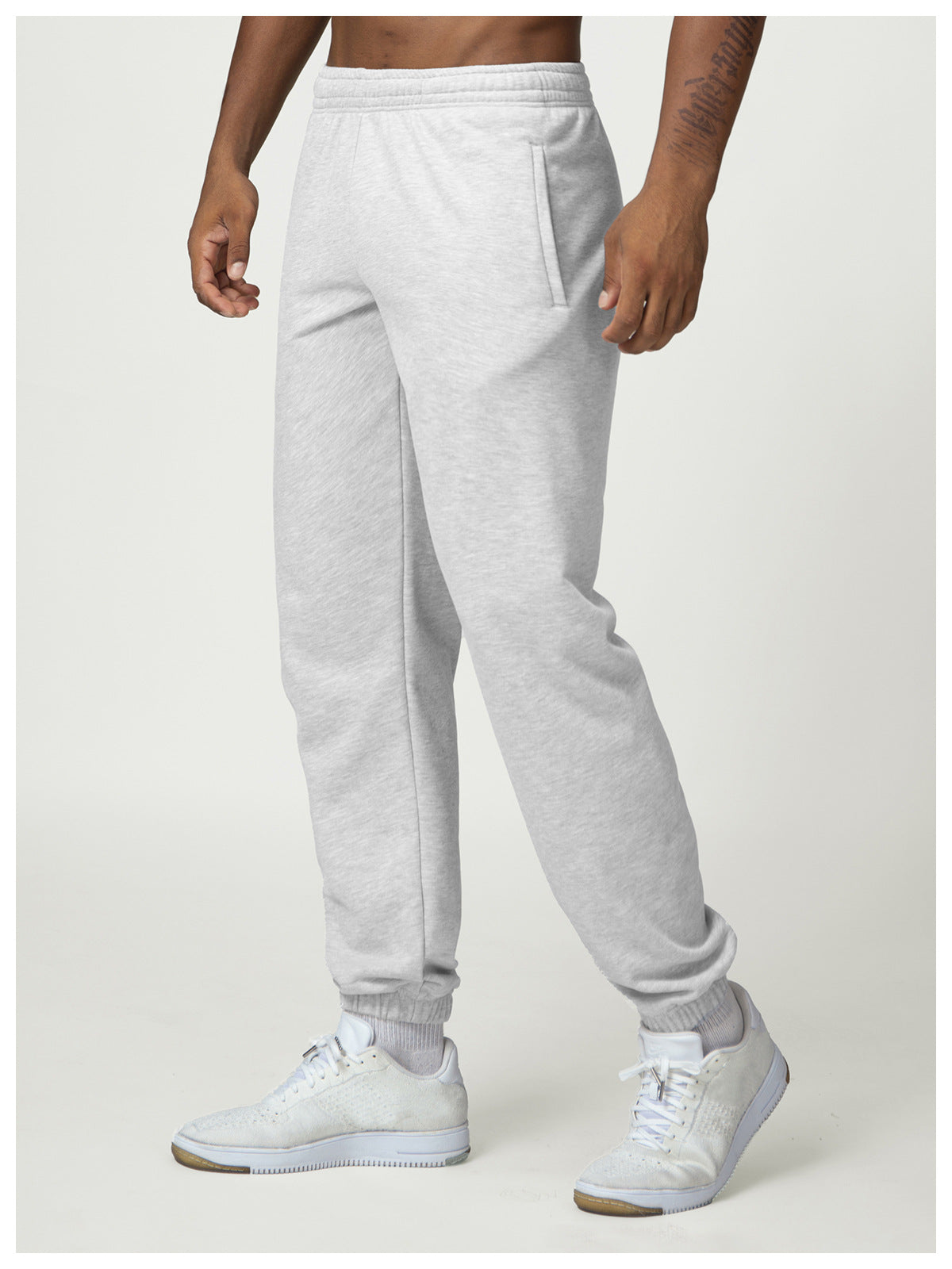 Men's Cotton Blend Relaxed Fit Jogger Sweatpants-thumbmail-5