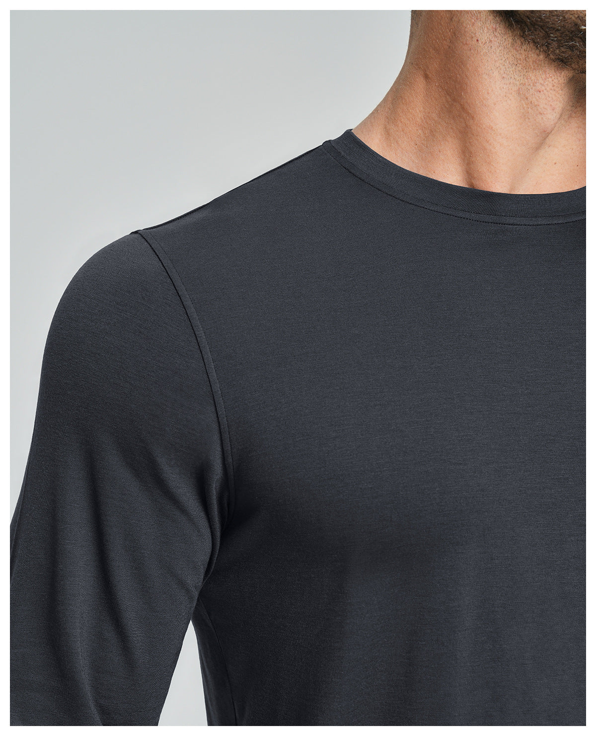 Men's Merino Wool Blend Long Sleeve Performance Shirt-thumbmail-26